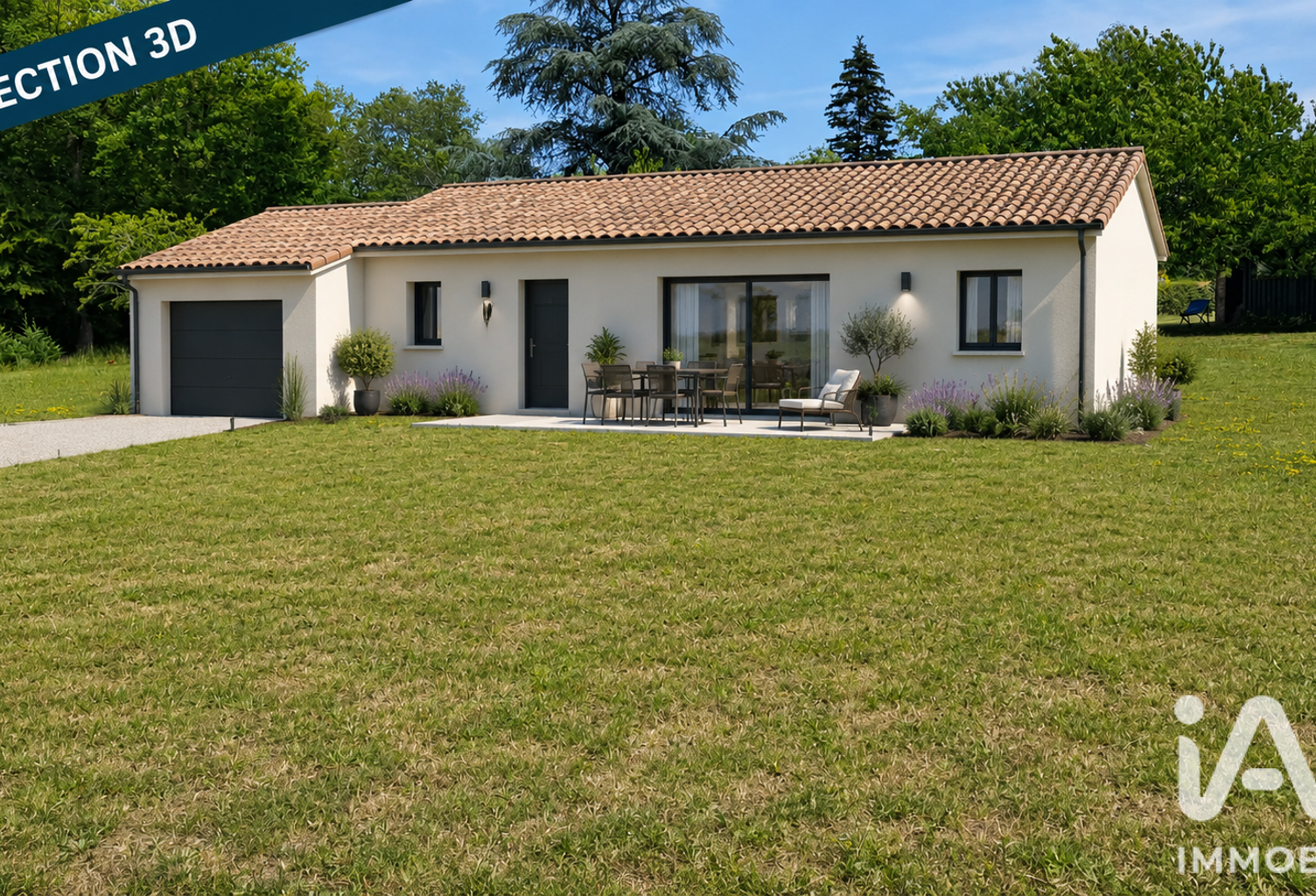 Vente Terrain à bâtir 981 m&sup2; — photo 1