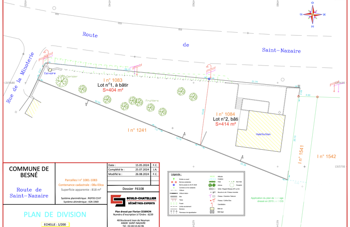 Vente Terrain à bâtir 404 m&sup2; — photo 2