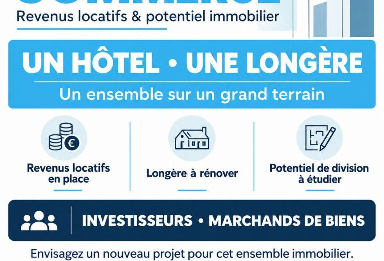 Vente Hôtel 2* 770 m&sup2; — photo 1