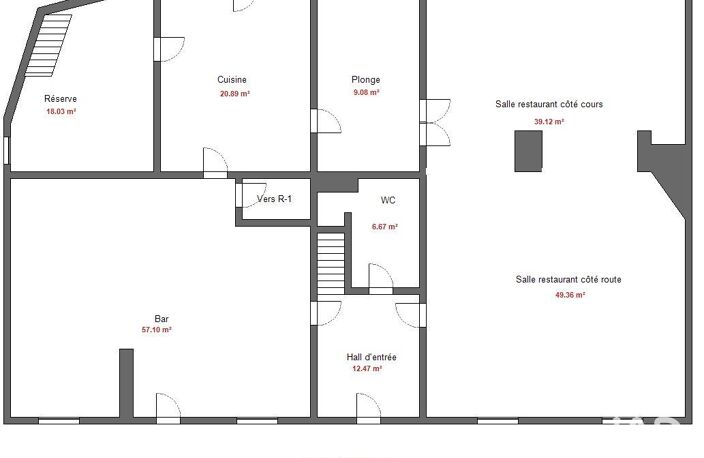 Vente Hôtel 2* 770 m&sup2; — photo 3