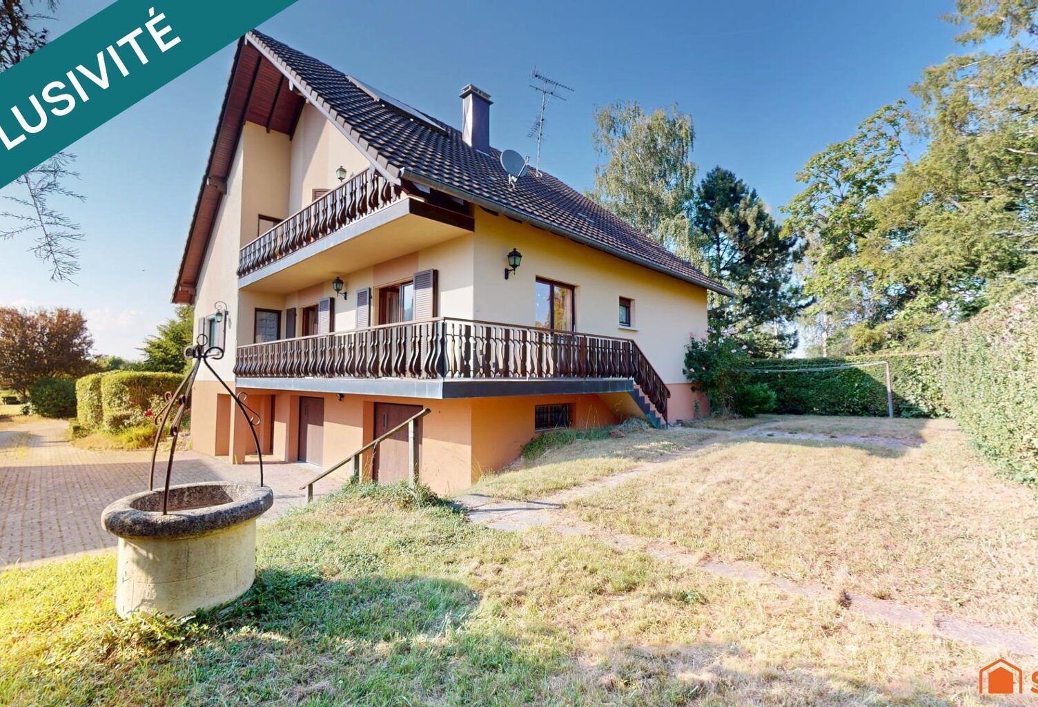 Maison familiale de caractère avec dépendance et vaste terrain arboré  Wahlbach — photo 1