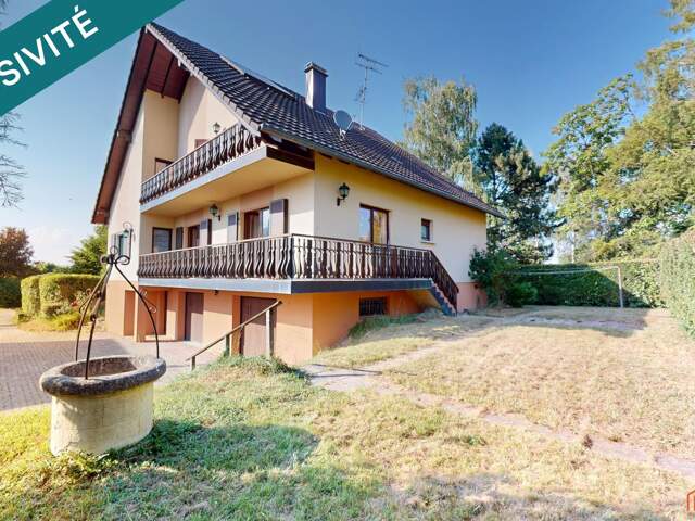 Maison familiale de caractère avec dépendance et vaste terrain arboré  Wahlbach — photo du bien