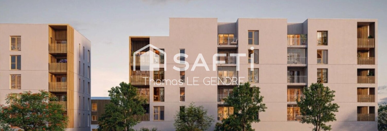 Appartement 3 Pièces 59 m² à vendre à Saint-Herblain (44800)