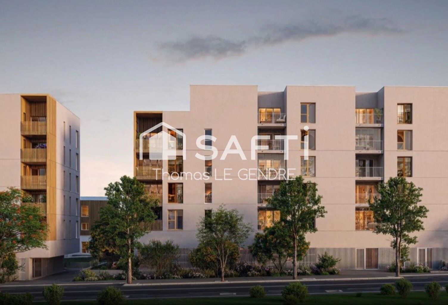 T3 neuf avec loggia plein Sud — photo 1