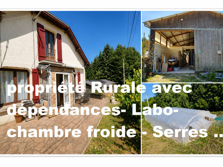 PROPRIETE RURALE AVEC DEPENDANCES ET SERRES — photo 1
