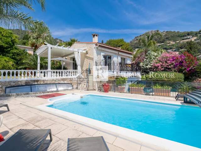 VILLA AUX PORTES DE MONACO - VUE MER — photo du bien
