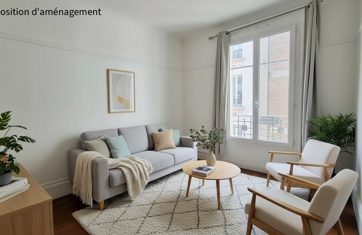 Appartement 2 pièces 32 m2  rue Labrouste Paris 15 — photo 4