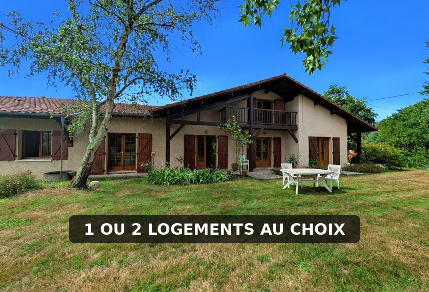 SAINT-SEVER - 5 chambres, 2 espaces de vie distincts — photo 1