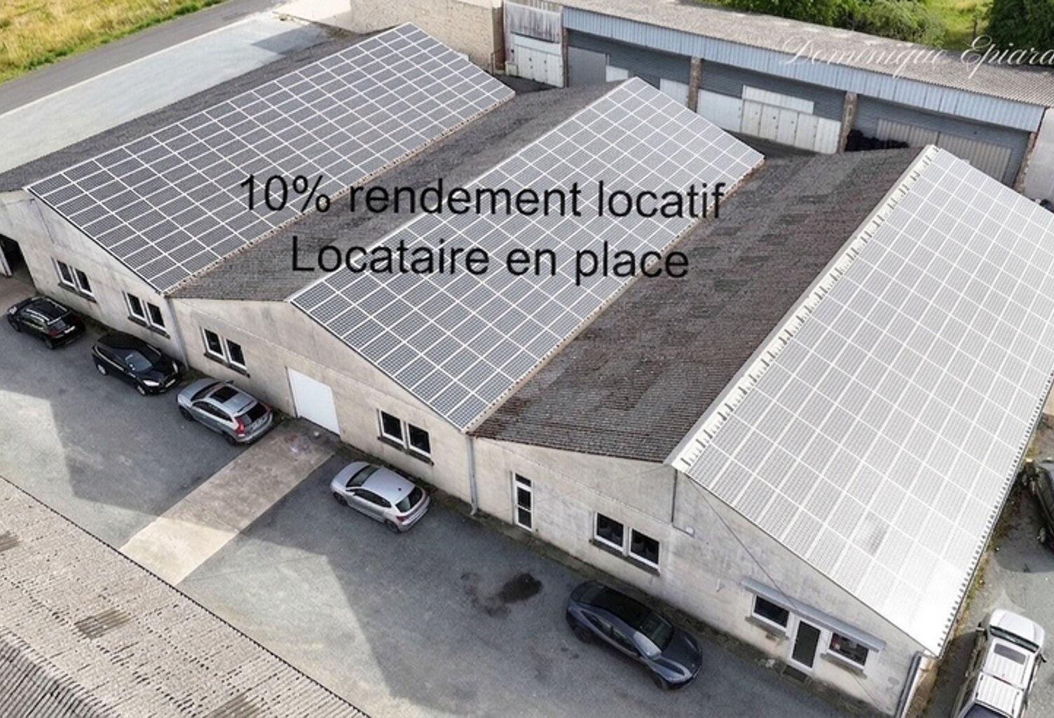 Local industriel de 1 253 m² loué-rendement 10%-Idéal investisseur — photo 1