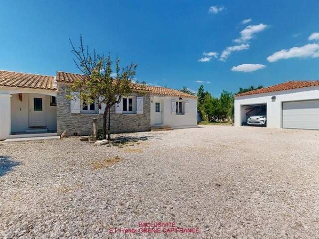 Garéoult – Maison de plain-pied 167m² utiles avec studio indépendant, piscine, double garage de 35 m², terrain arboré — photo du bien