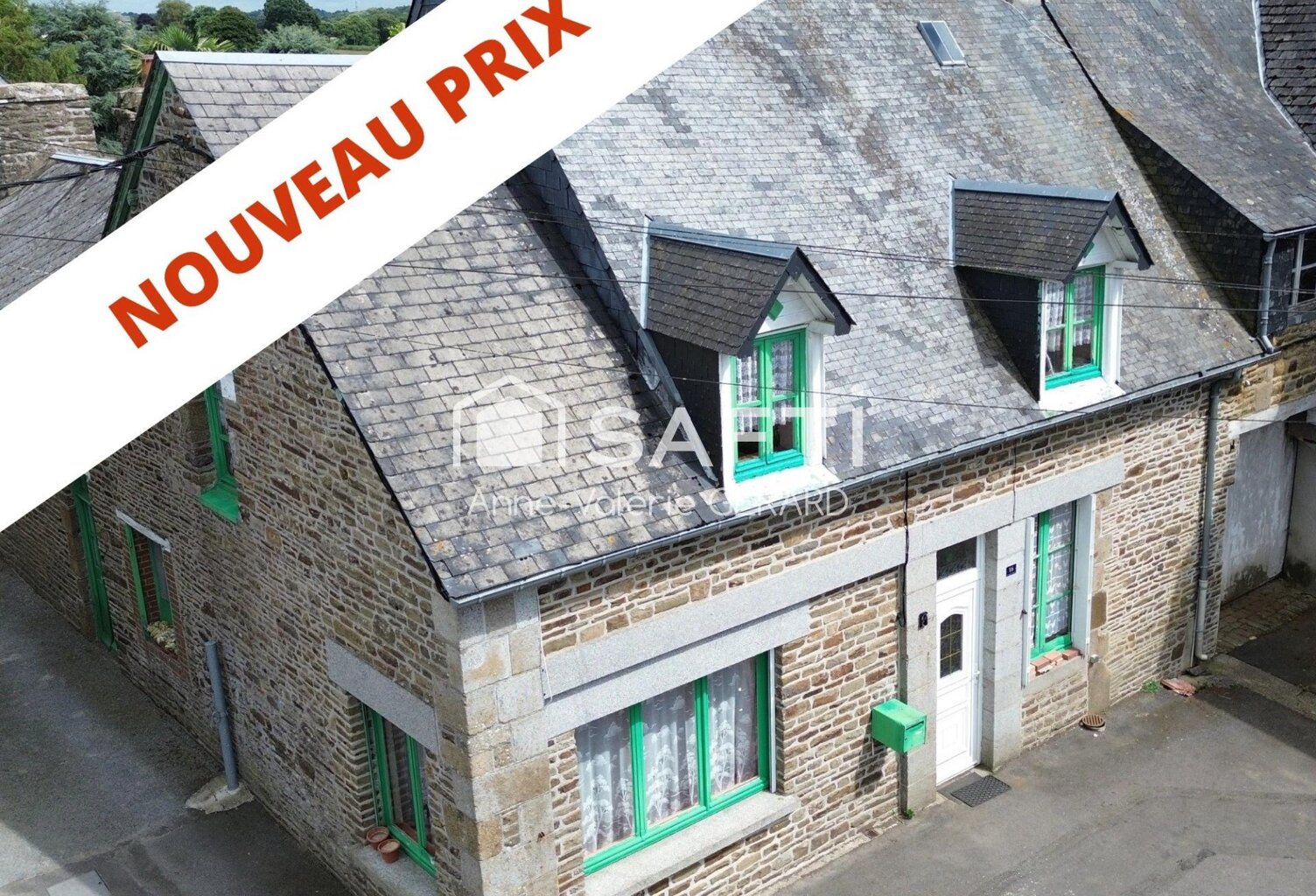 Maison de bourg ,128 m² avec garage et courette — photo 1