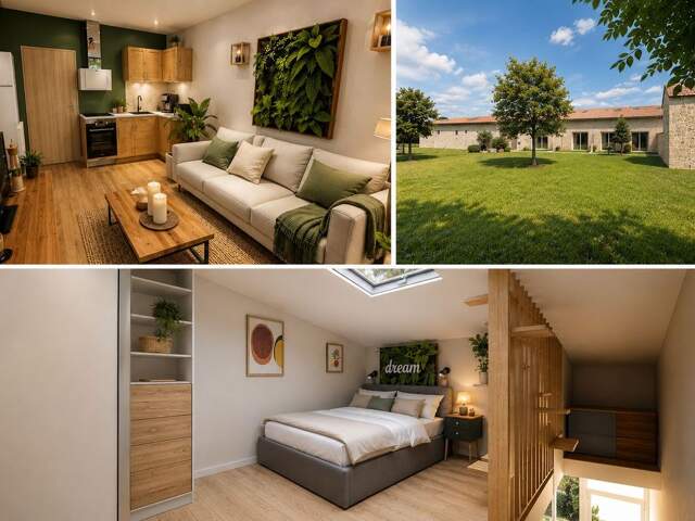 Appartement de 35m2 à louer sur Fours — photo du bien
