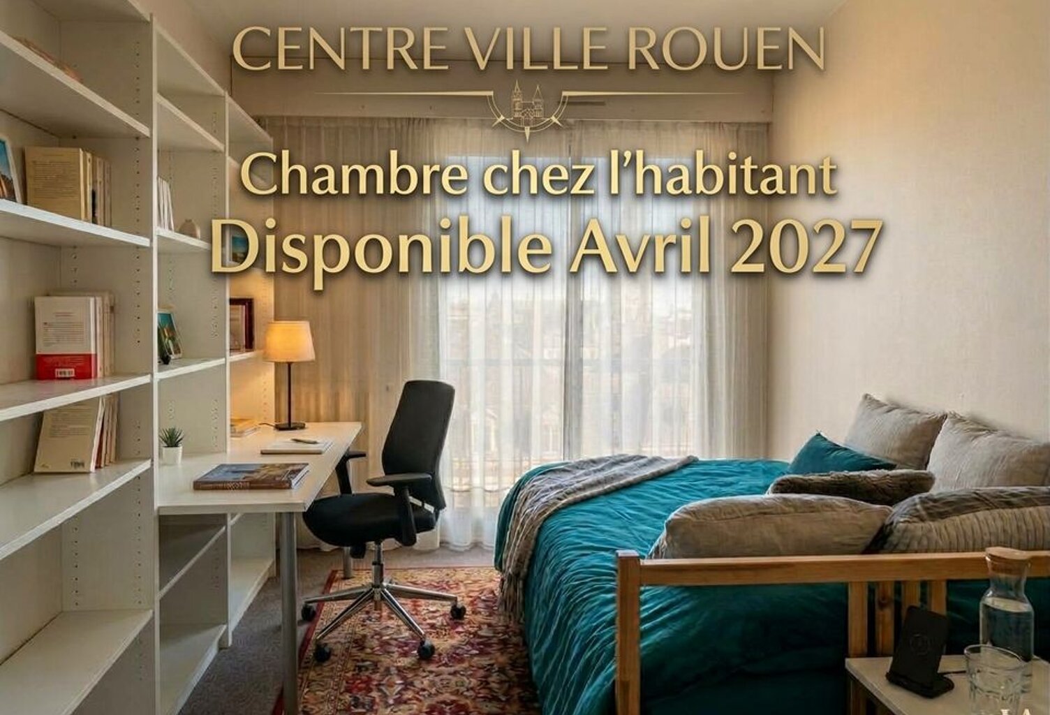 Chambre de 11m2 à louer sur Rouen — photo 1