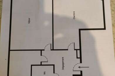 Appartement 2 pièces 600 €