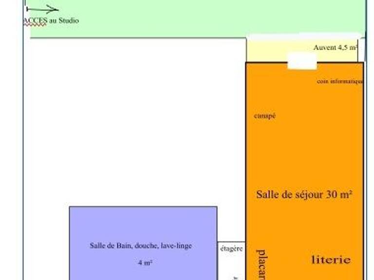 Studio de 42m2 à louer sur Rixheim — photo 1