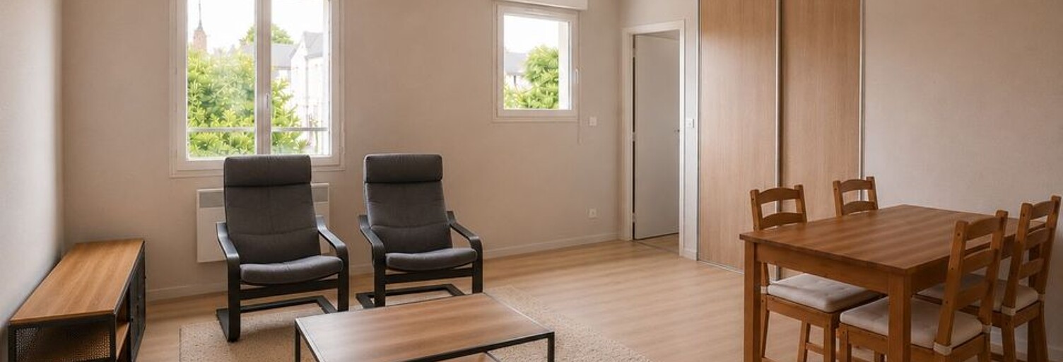 Appartement 2 Pièces 46 m² à louer à Angers (49000)