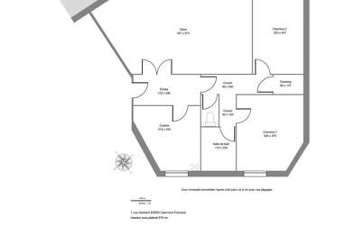Appartement 3 pièces 925 €