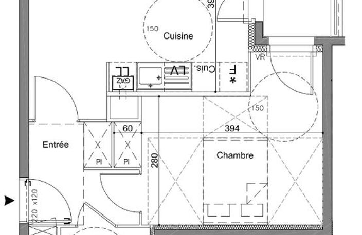 Appartement de 44m2 à louer sur Ferrières-en-Brie — photo 5