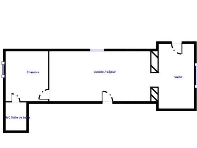 Appartement de 32m2 à louer sur La Seyne-sur-Mer — photo du bien