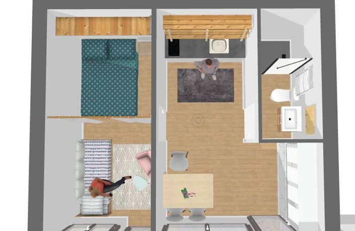 Studio de 29m2 à louer sur Avignon — photo 2