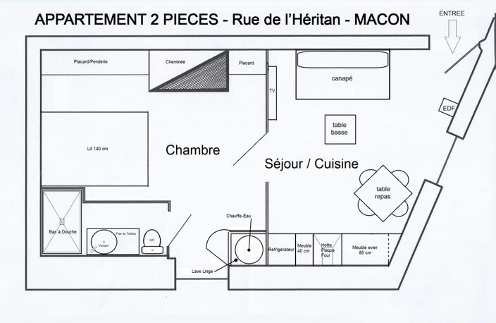 Appartement de 31m2 à louer sur Mâcon — photo 5