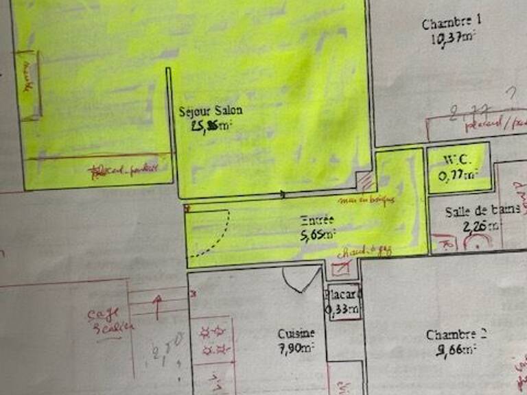 Appartement de 63m2 à louer sur Saint-Étienne — photo 1