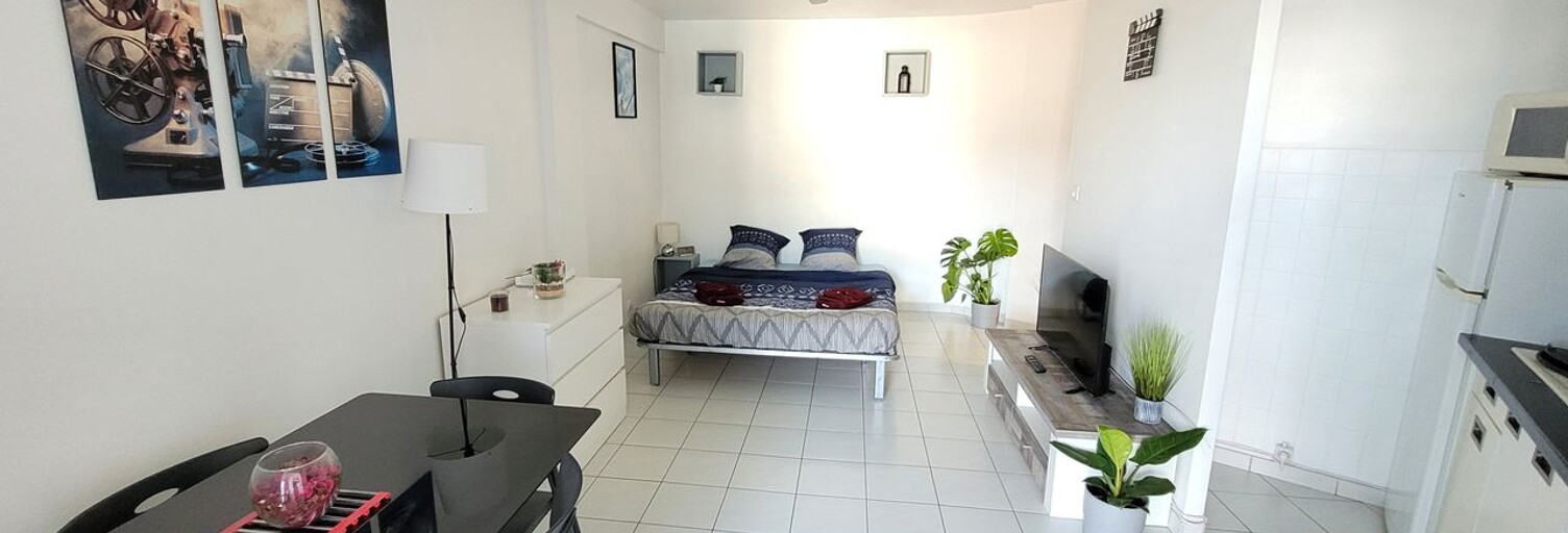 Appartement 1 Pièce 26 m² à louer à Cannes (06150)