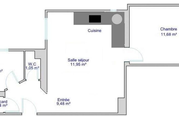 Appartement de 42m2 à louer sur Paris 15 — photo 5