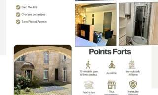 Appartement 1 Pièce 24 m² à louer à Angoulême (16000)