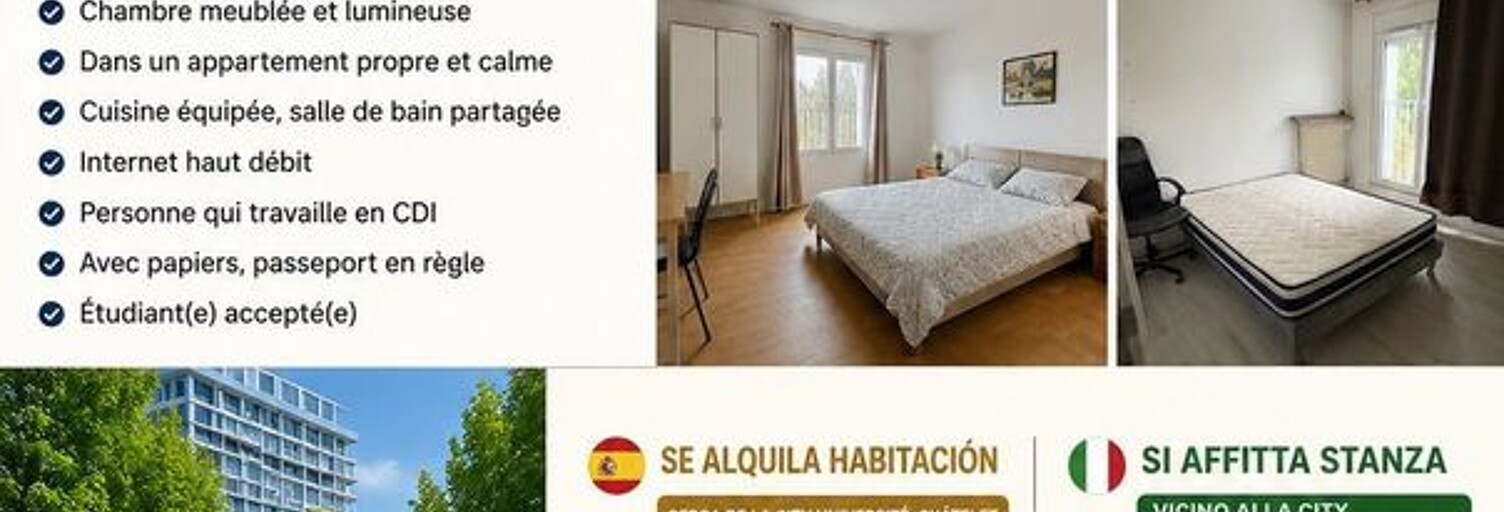 Appartement 1 Pièce 10 m² à louer à Antony (92160)