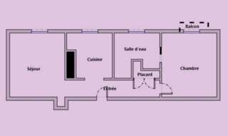 Appartement 2 Pièces 45 m² à louer à Paris 15 (75015)