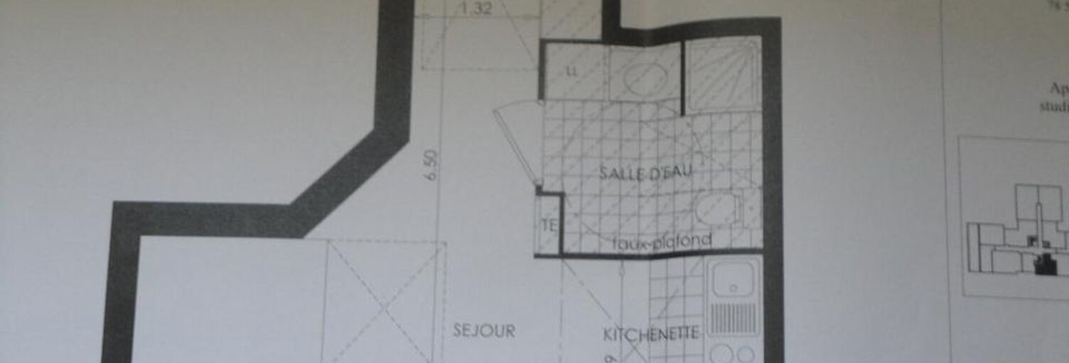 Appartement 1 Pièce 27 m² à louer à Sartrouville (78500)