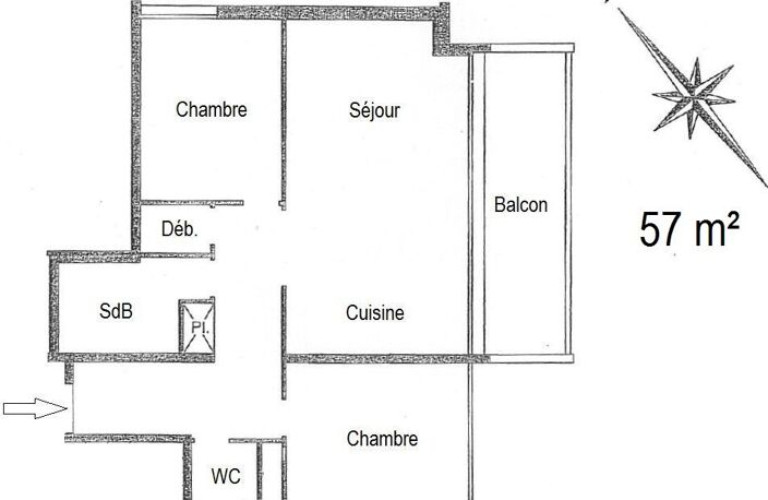 Appartement de 57m2 à louer sur Garches — photo 4
