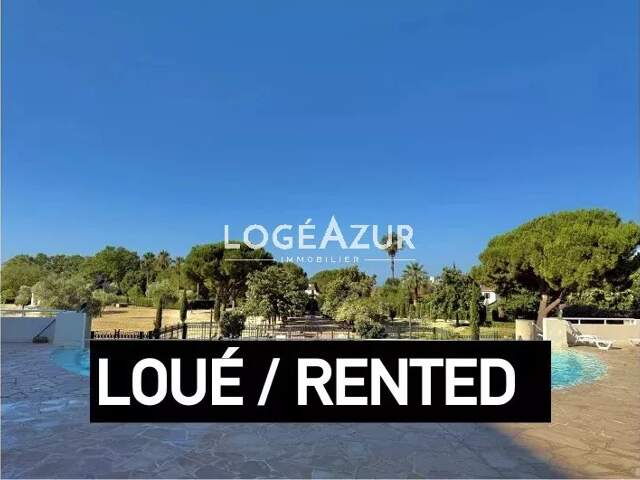 LOCATION APPARTEMENT MEUBLE STUDIO 2 COUCHAGES - ANTIBES — photo du bien