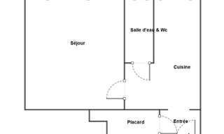Appartement 1 Pièce 25 m² à louer à Bagneux (92220)