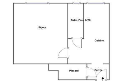 Appartement 1 pièces 790 €