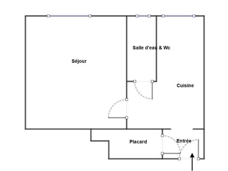 Studio de 25m2 à louer sur Bagneux — photo 1