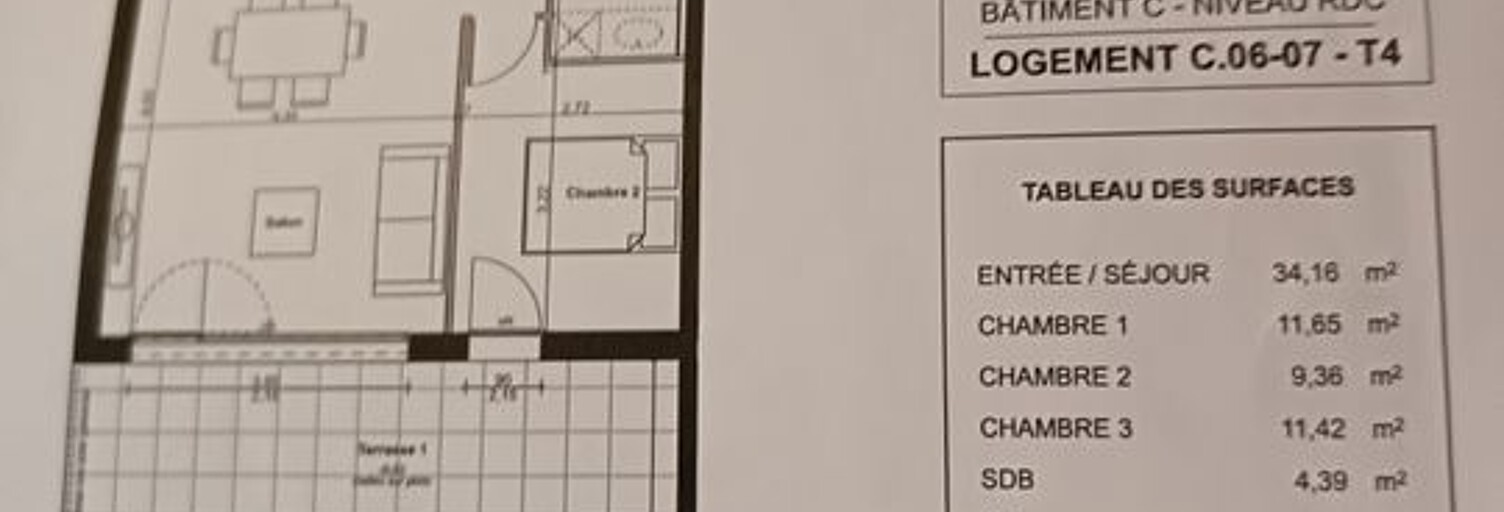 Appartement 4 Pièces 75 m² à louer à Luc-la-Primaube (12450)
