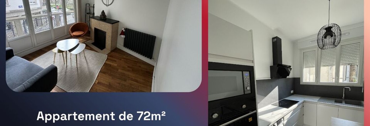 Appartement 4 Pièces 72 m² à louer à Rennes (35000)