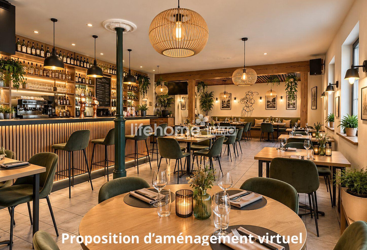 Local commercial + appartement T4 250m2 — photo 1