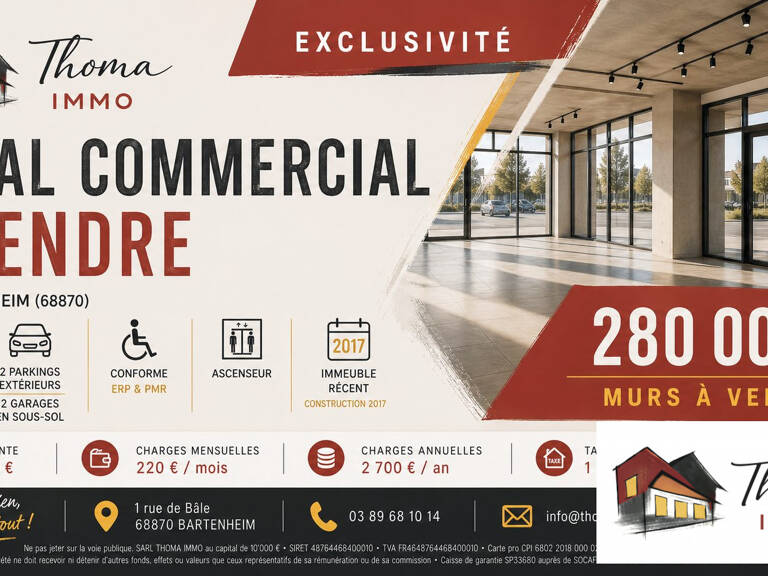 LOCAL COMMERCIAL  BARTENHEIM — photo 1
