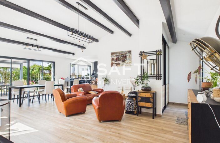 Maison plain-pied 133M2,3 chambres,bureau,garage,jardin — photo 2