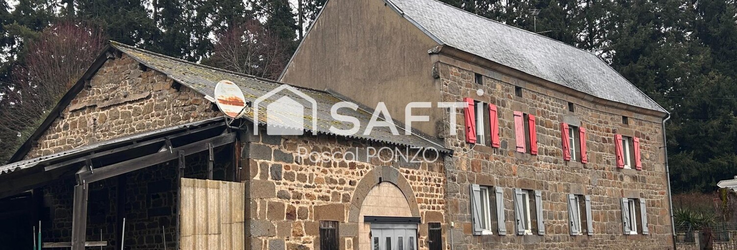 Maison 7 Pièces 142 m² à vendre à Saint-Avit-de-Tardes (23200)