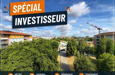 Investissement locatif  Appartement 33,17 m² avec terrasse, parking et locataire en place  Toulouse La Vache — photo du bien