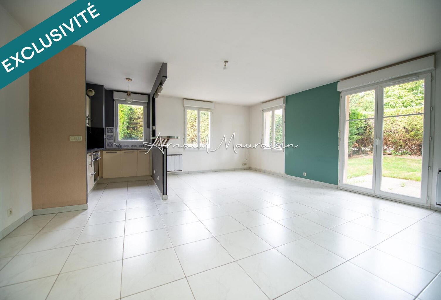 Appartement F3 en rez-de-chaussée avec jardin — photo 1
