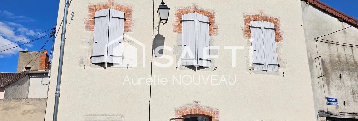 Maison 6 Pièces 165 m² à vendre à Gannat (03800)