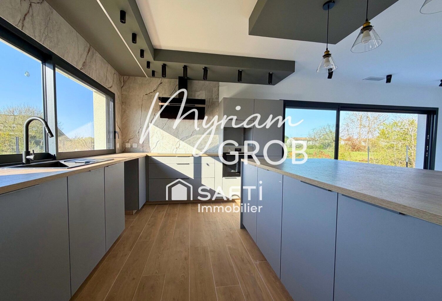 Maison contemporaine T4 neuve de 135 m²  Belles Prestations  Frais de notaire réduits  — photo 1