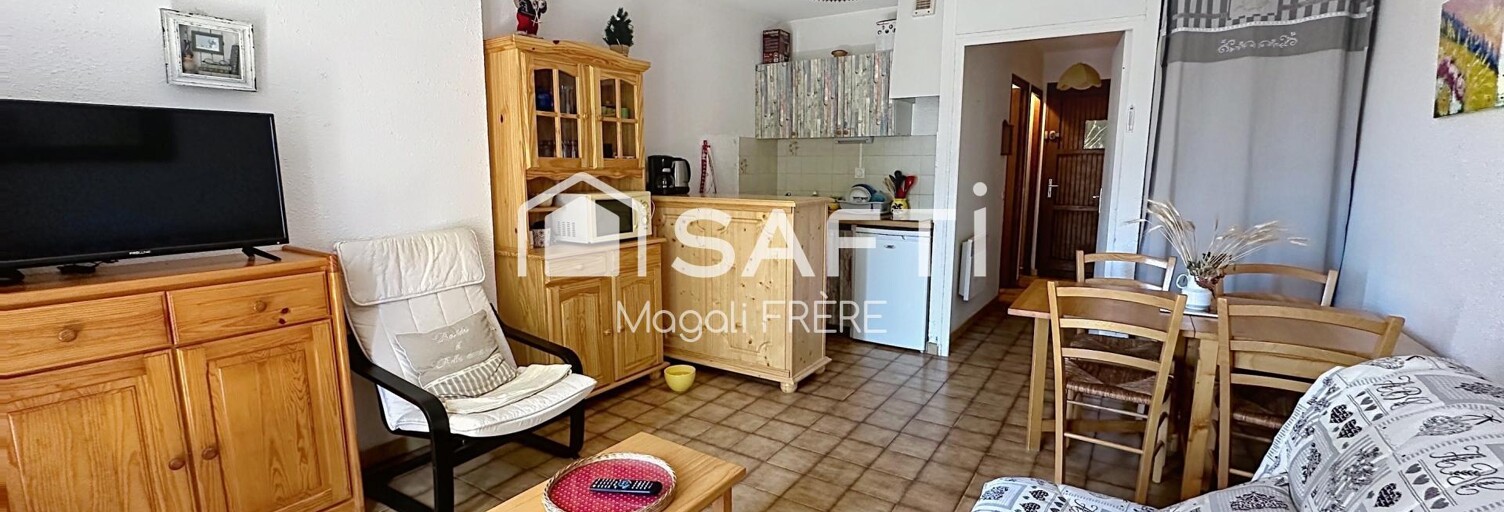 Appartement 1 Pièce 27 m² à vendre à Saint-Léger-les-Mélèzes (05260)