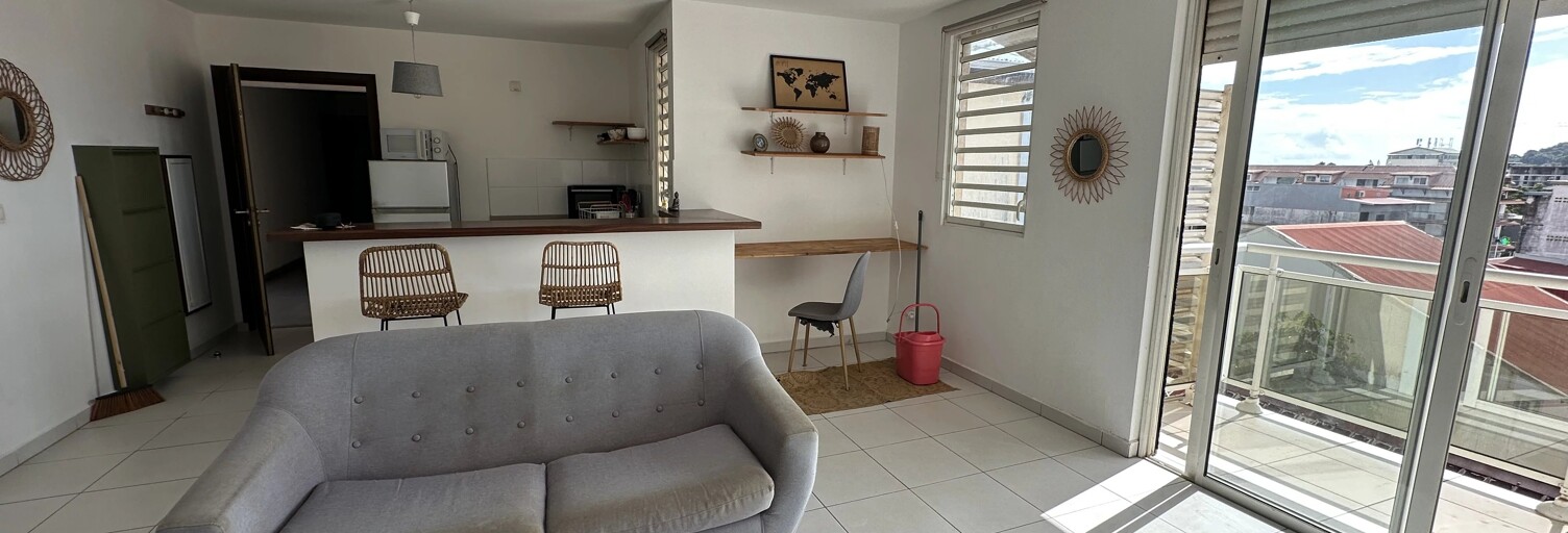 Appartement 2 Pièces 44 m² à vendre à Cayenne (97300)