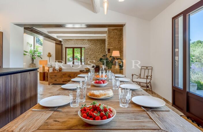  Bastide rénovée avec vue sur le Luberon. — photo 5